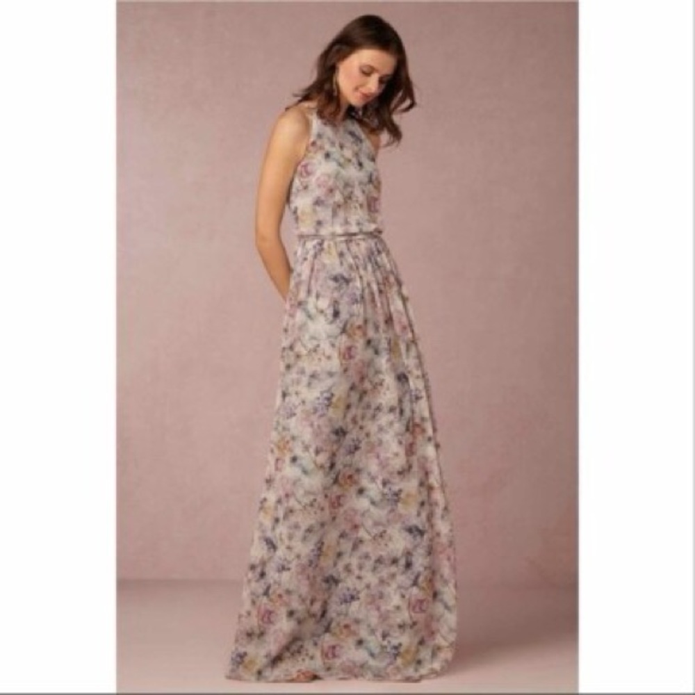 Donna Morgan Multicolor Floral Maxi Dress